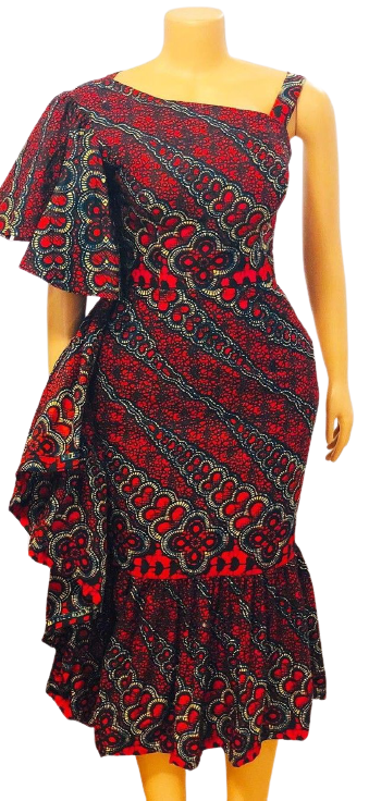 African Modern Ankara Dress