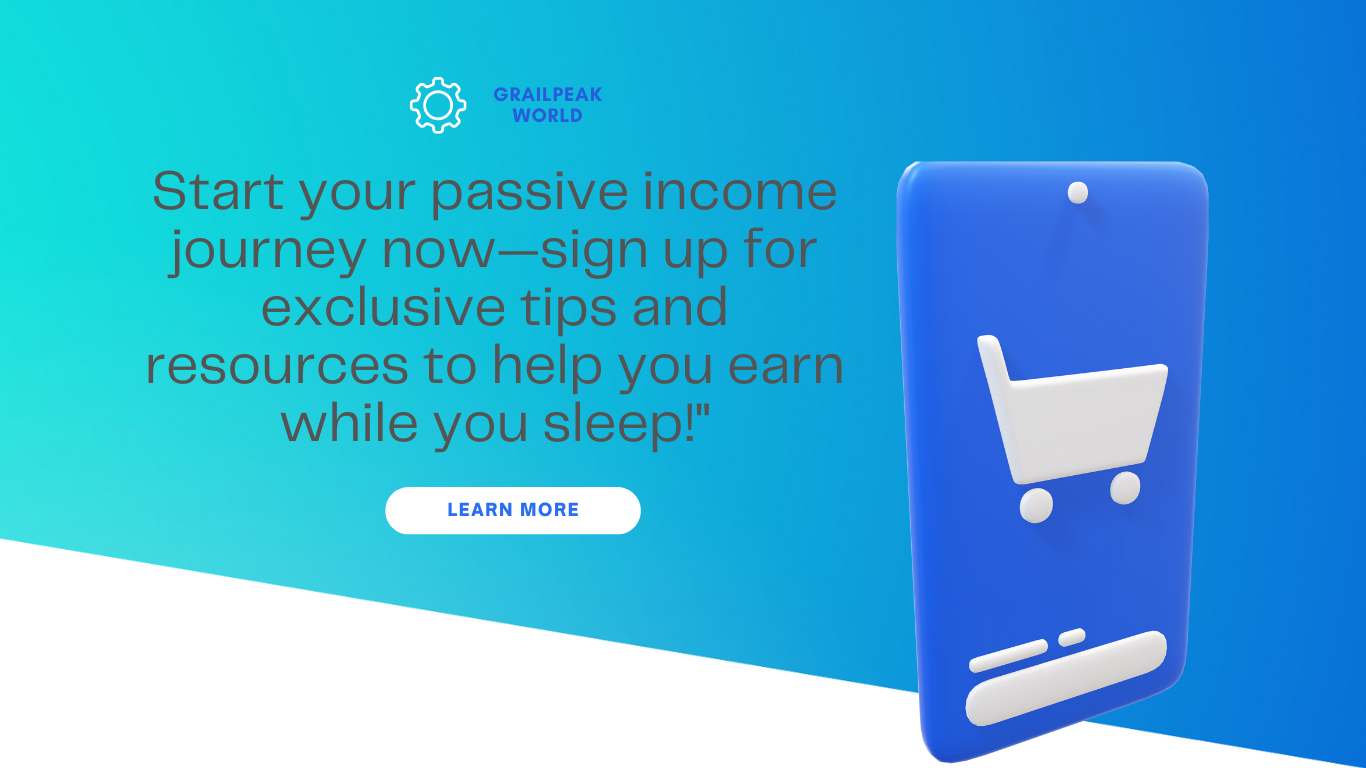 making passive income